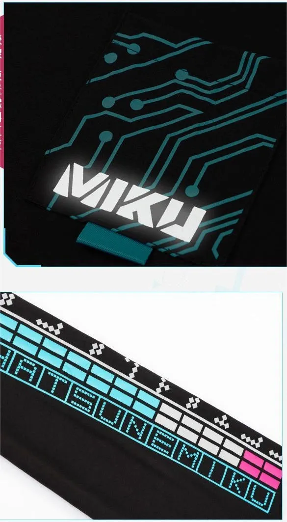 Hatsune Miku - Hatsune Miku Tech Wear Long Sleeves T-Shirt Moeyu