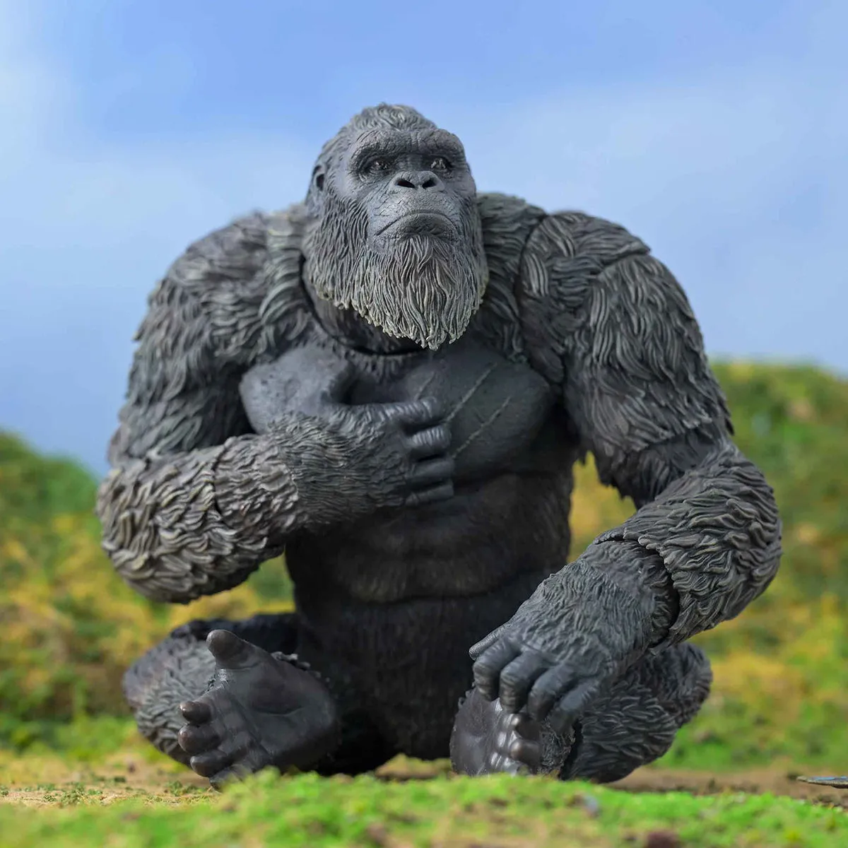 HiPlay HIYA Exquisite Basic Series, Godzilla vs. Kong 2: The Rise of the Empire - Kong , Action Figure Full Set