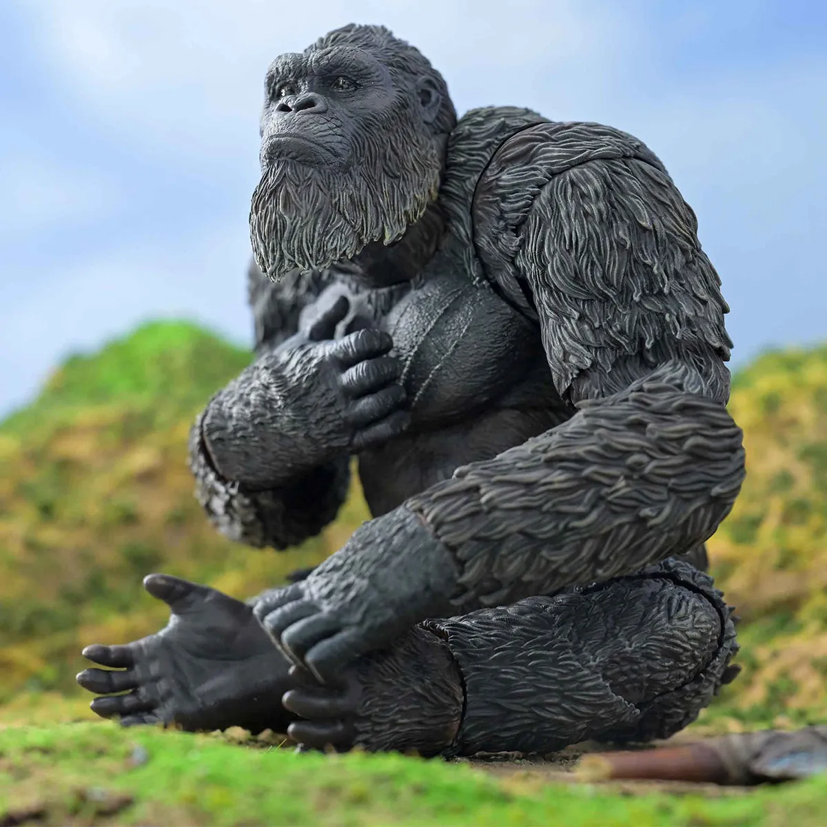 HiPlay HIYA Exquisite Basic Series, Godzilla vs. Kong 2: The Rise of the Empire - Kong , Action Figure Full Set