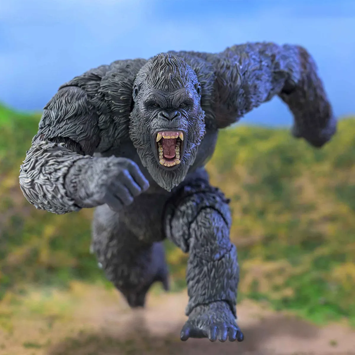 HiPlay HIYA Exquisite Basic Series, Godzilla vs. Kong 2: The Rise of the Empire - Kong , Action Figure Full Set