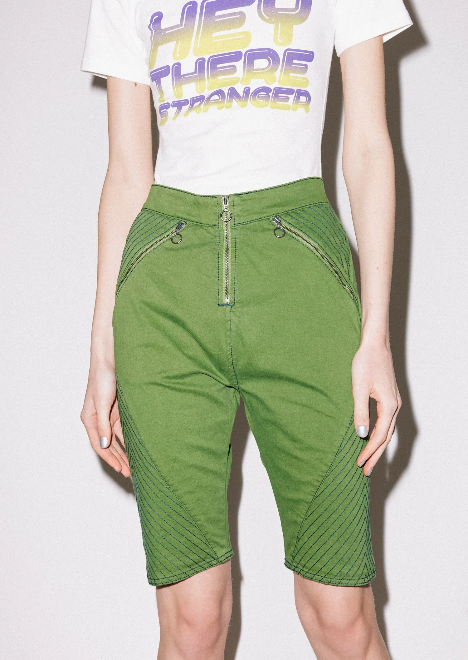House of Holland Bodycon Zip Short