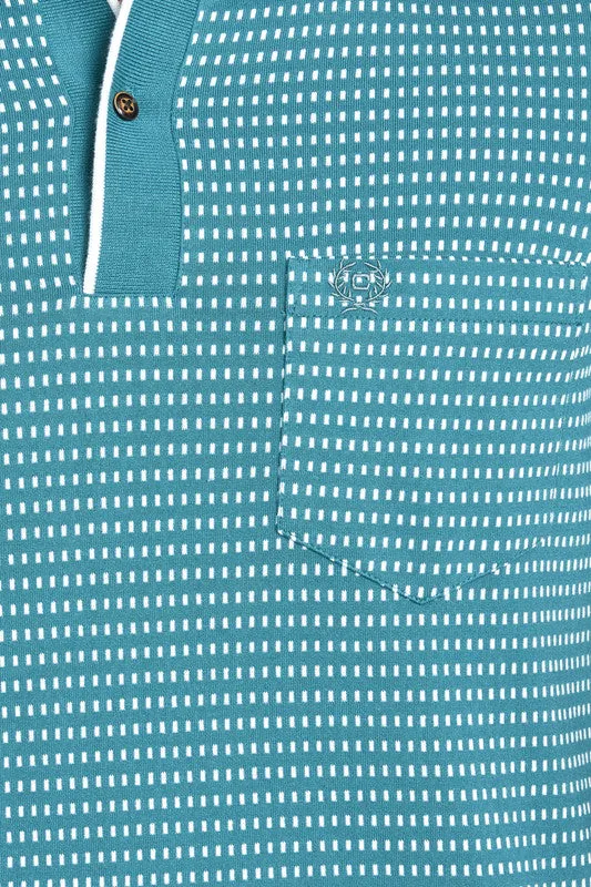 Jacquard Texture Polo