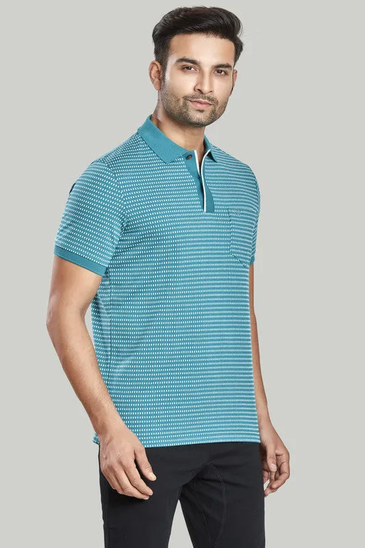 Jacquard Texture Polo