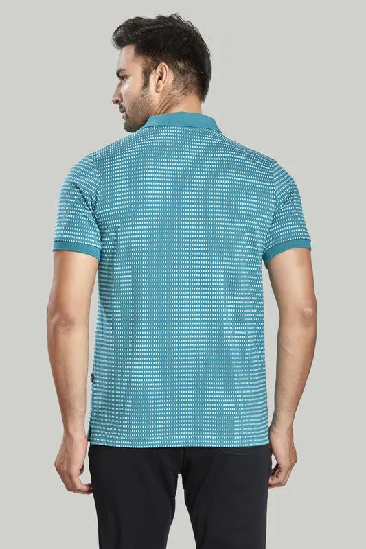 Jacquard Texture Polo
