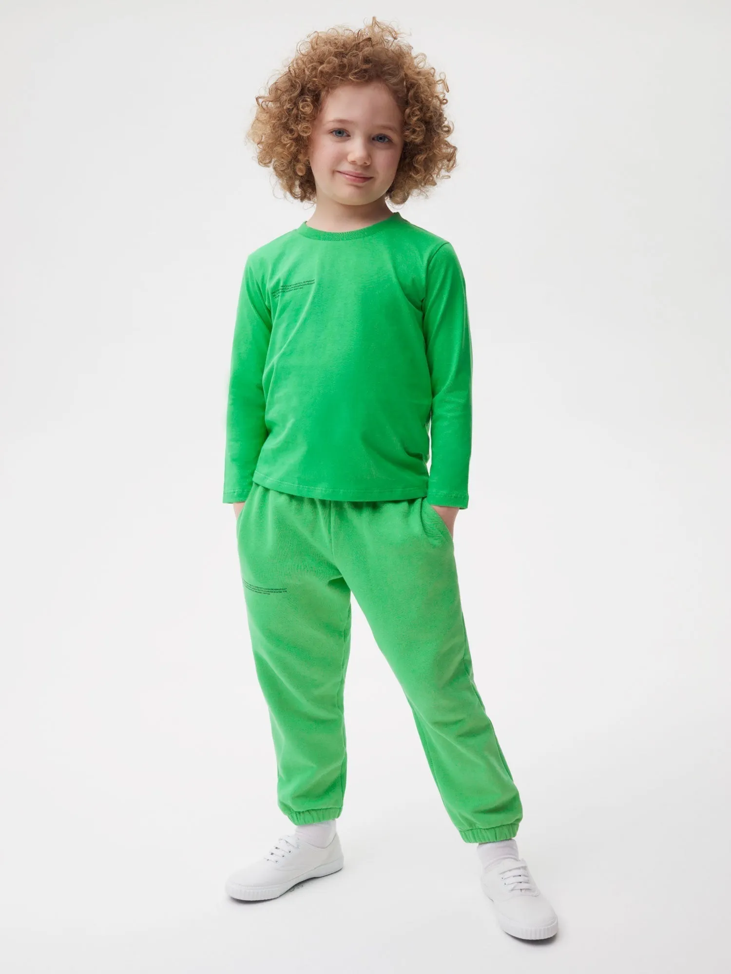 Kids' 365 Long Sleeve T-shirt-jade green