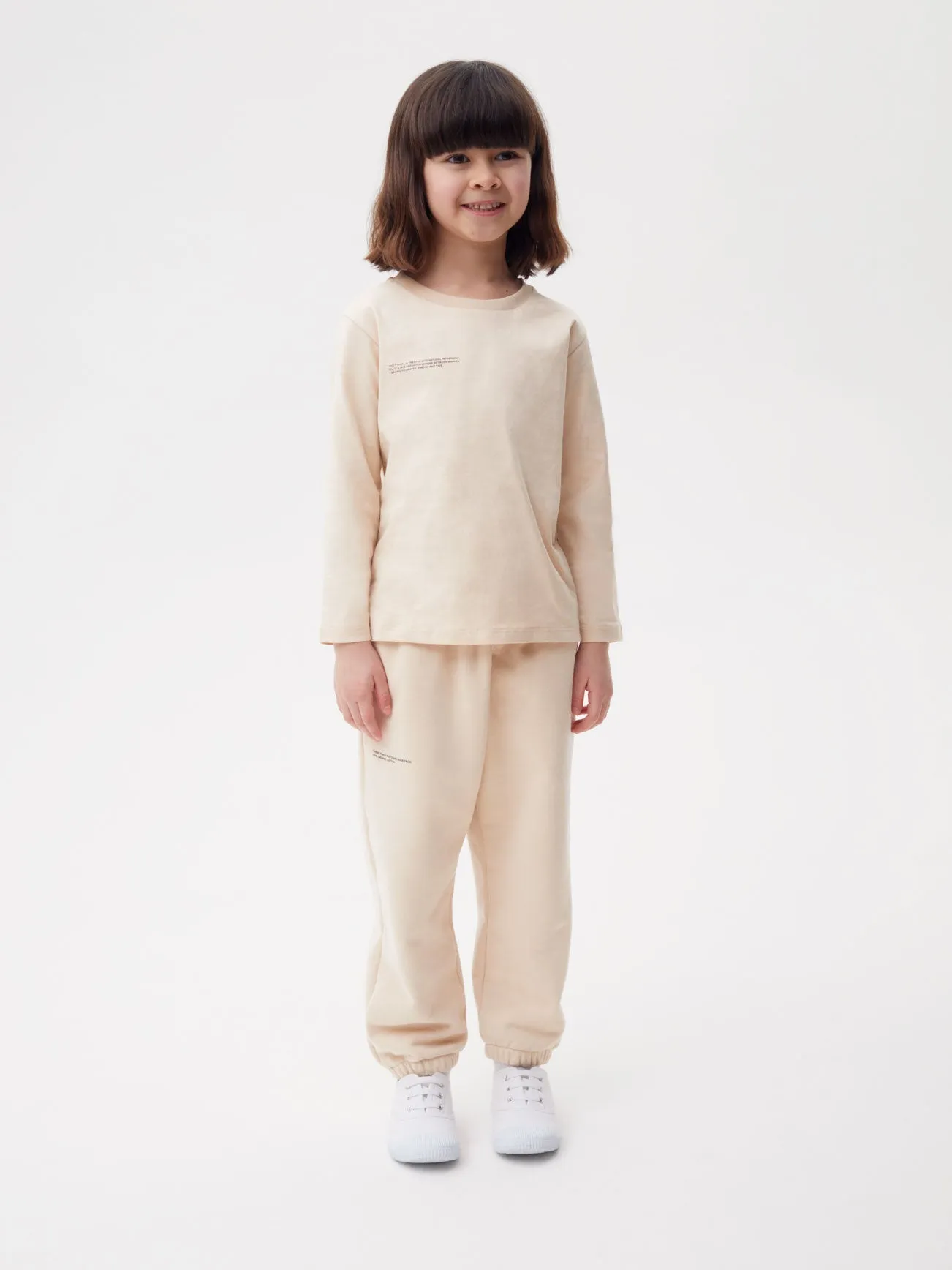 Kids' 365 Long Sleeve T-shirt-sand