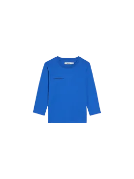 Kids' 365 Long Sleeve T-shirt—cobalt blue