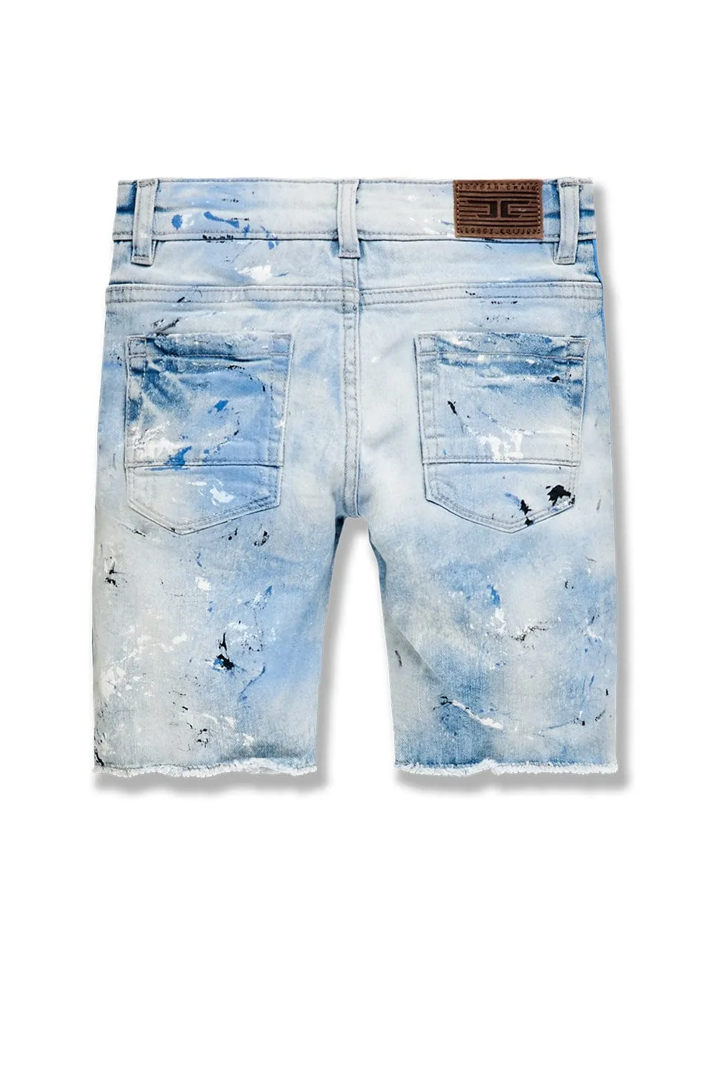 Kids Odyssey Striped Denim Shorts (Name Your Price)