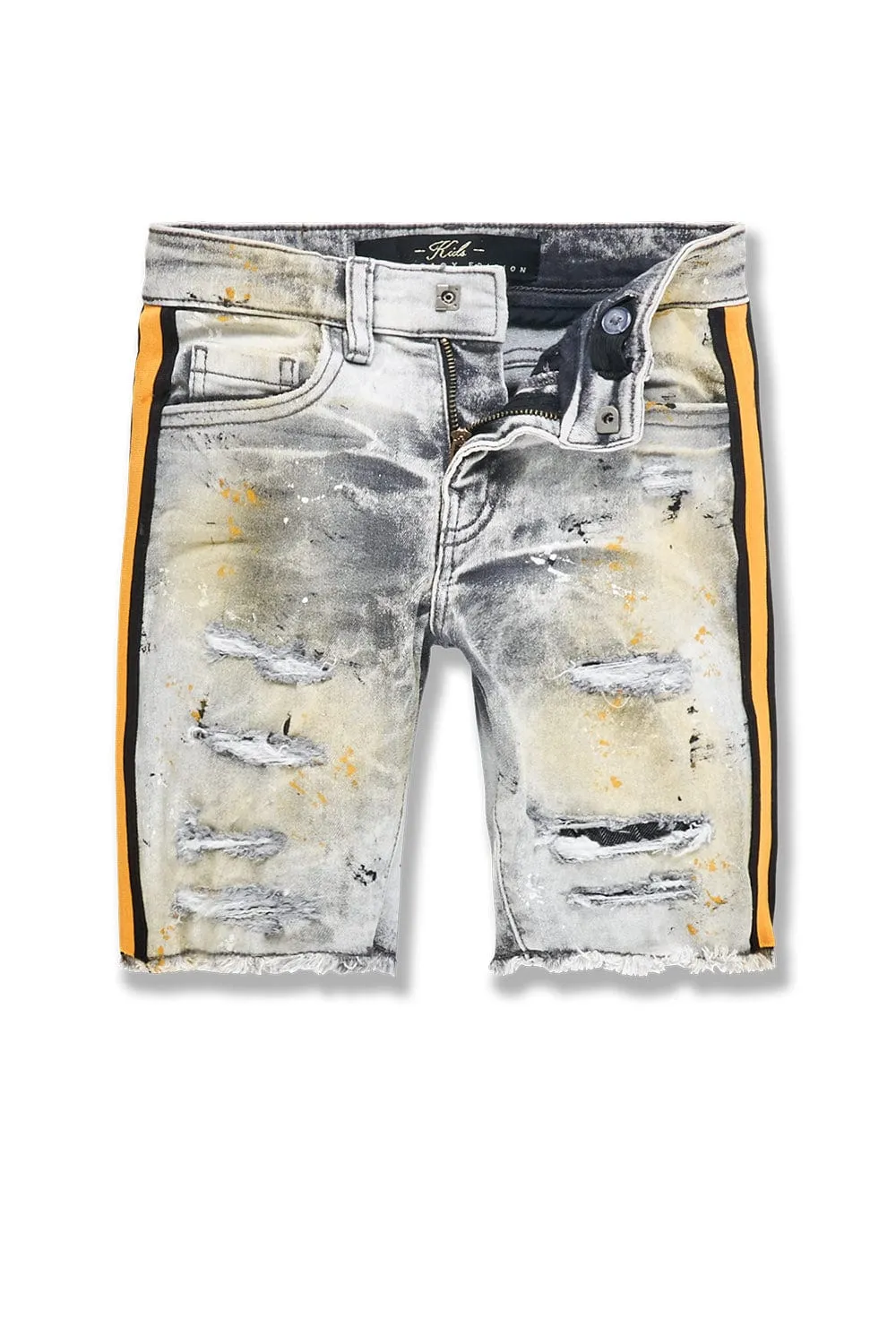 Kids Odyssey Striped Denim Shorts (Name Your Price)