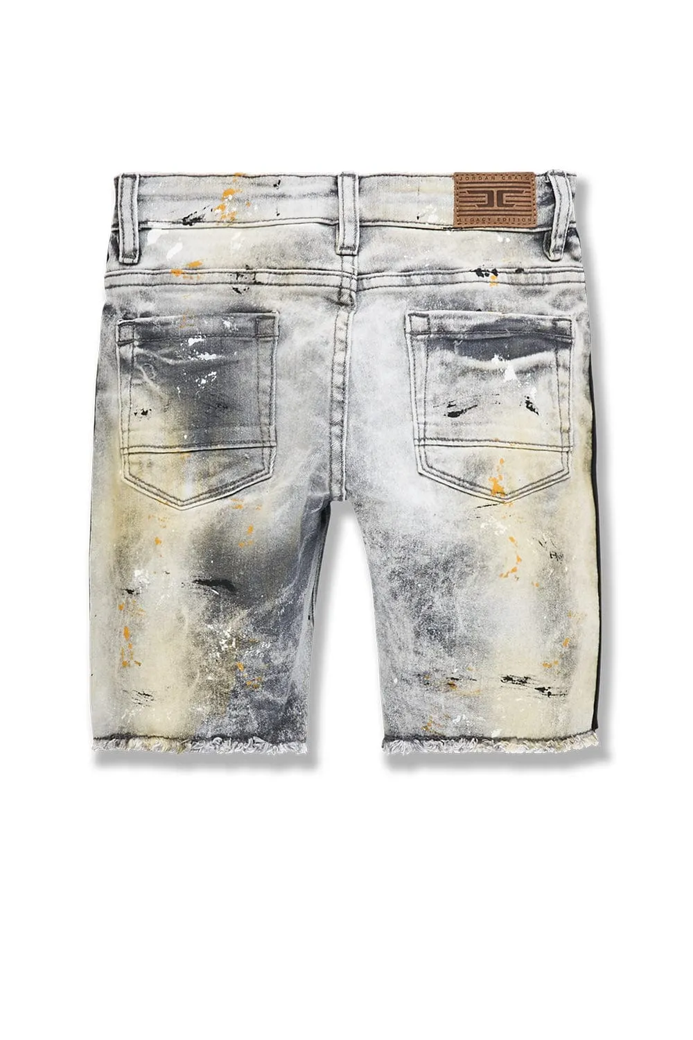Kids Odyssey Striped Denim Shorts (Name Your Price)