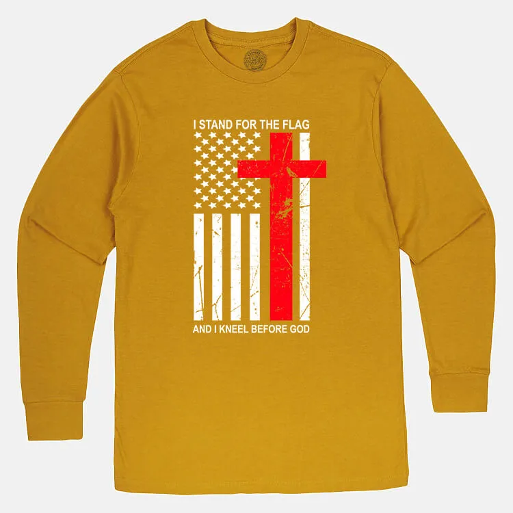 Kneel Before God Unisex Long Sleeve T Shirt