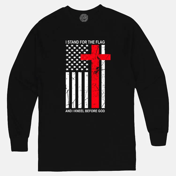 Kneel Before God Unisex Long Sleeve T Shirt