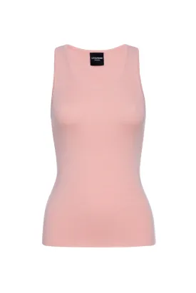 Le Superb Tanks a Lot Top in Blush