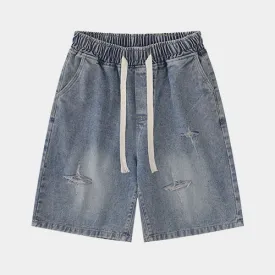 Light Wash | Vintage Casual Denim Shorts