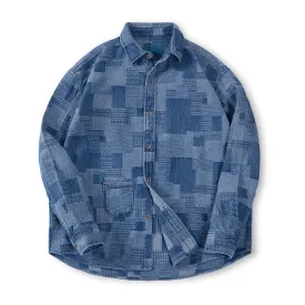 MadenJax - Jacquard Patchwork Shirt