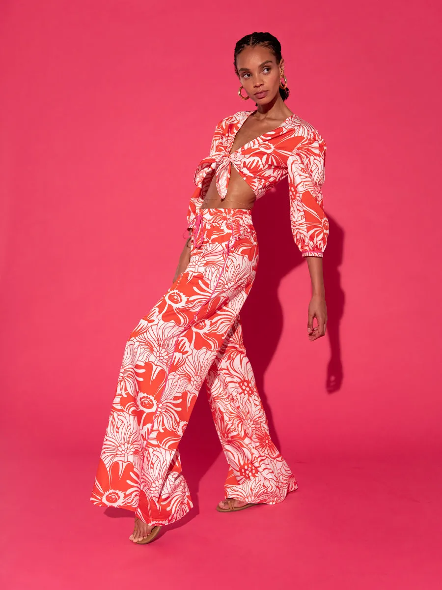Manuel Cotton Top - Calypso Red