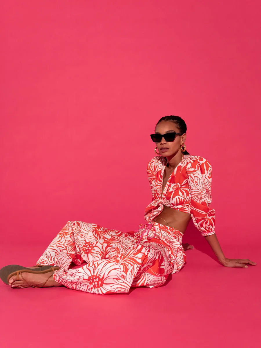 Manuel Cotton Top - Calypso Red