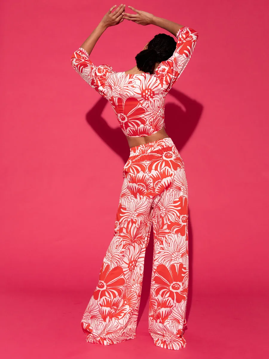 Manuel Cotton Top - Calypso Red