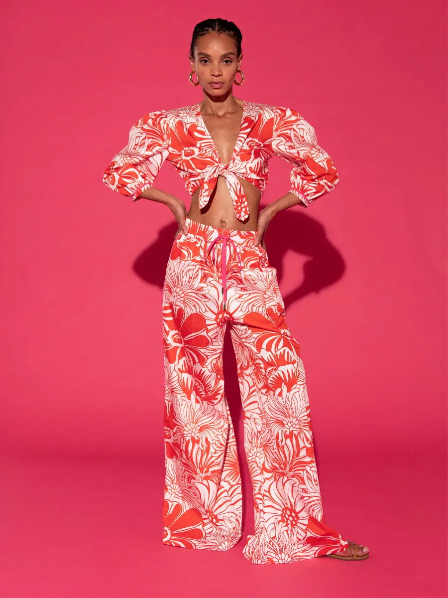 Manuel Cotton Top - Calypso Red