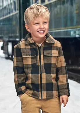 Mayoral 4462 050 - Toffee Check Jacket