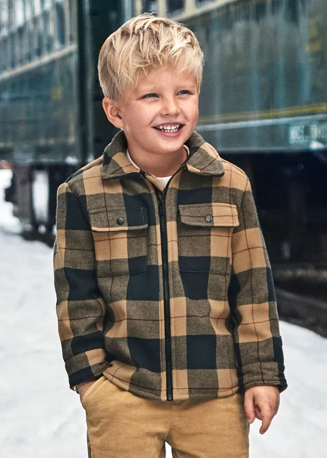 Mayoral 4462 050 - Toffee Check Jacket