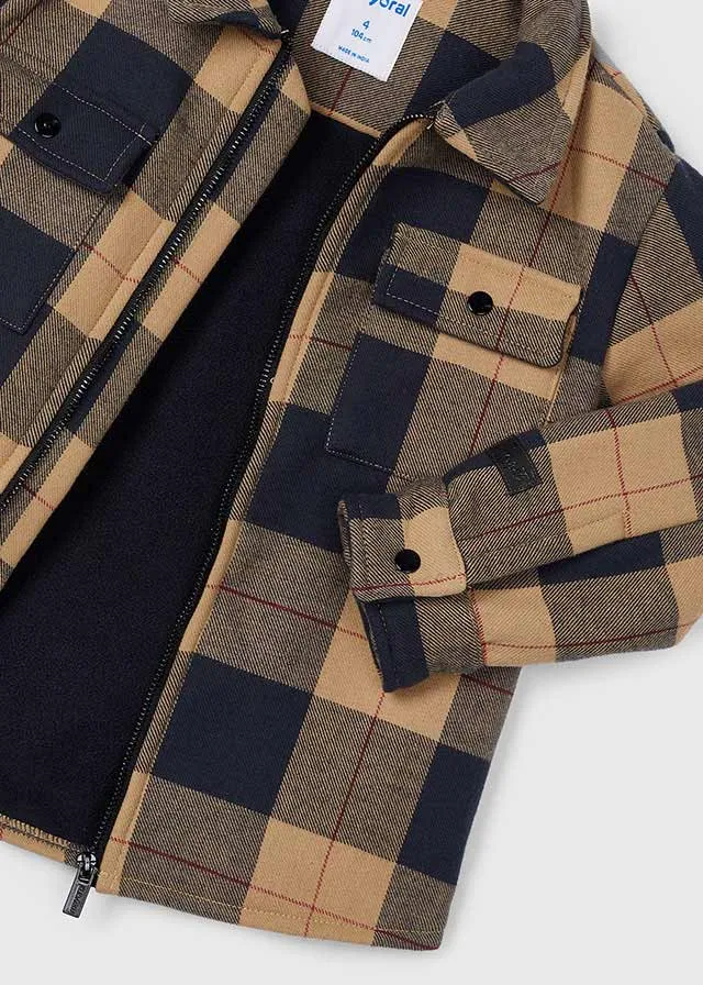 Mayoral 4462 050 - Toffee Check Jacket
