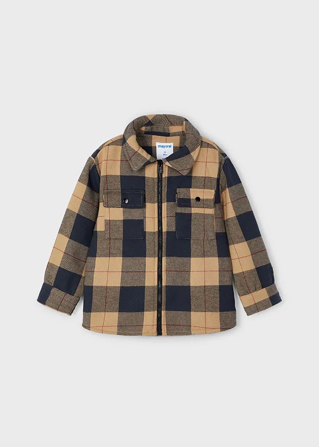 Mayoral 4462 050 - Toffee Check Jacket
