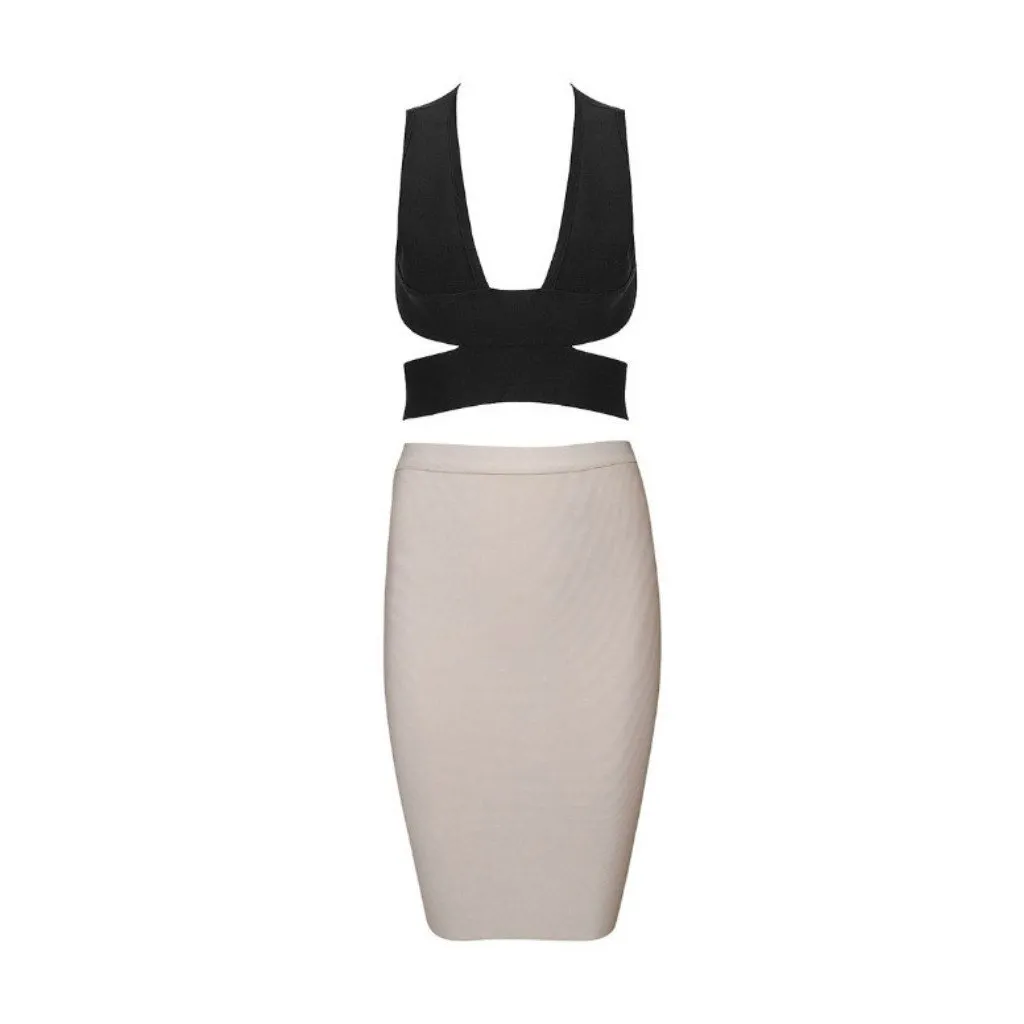 Milan Crop Top - Black