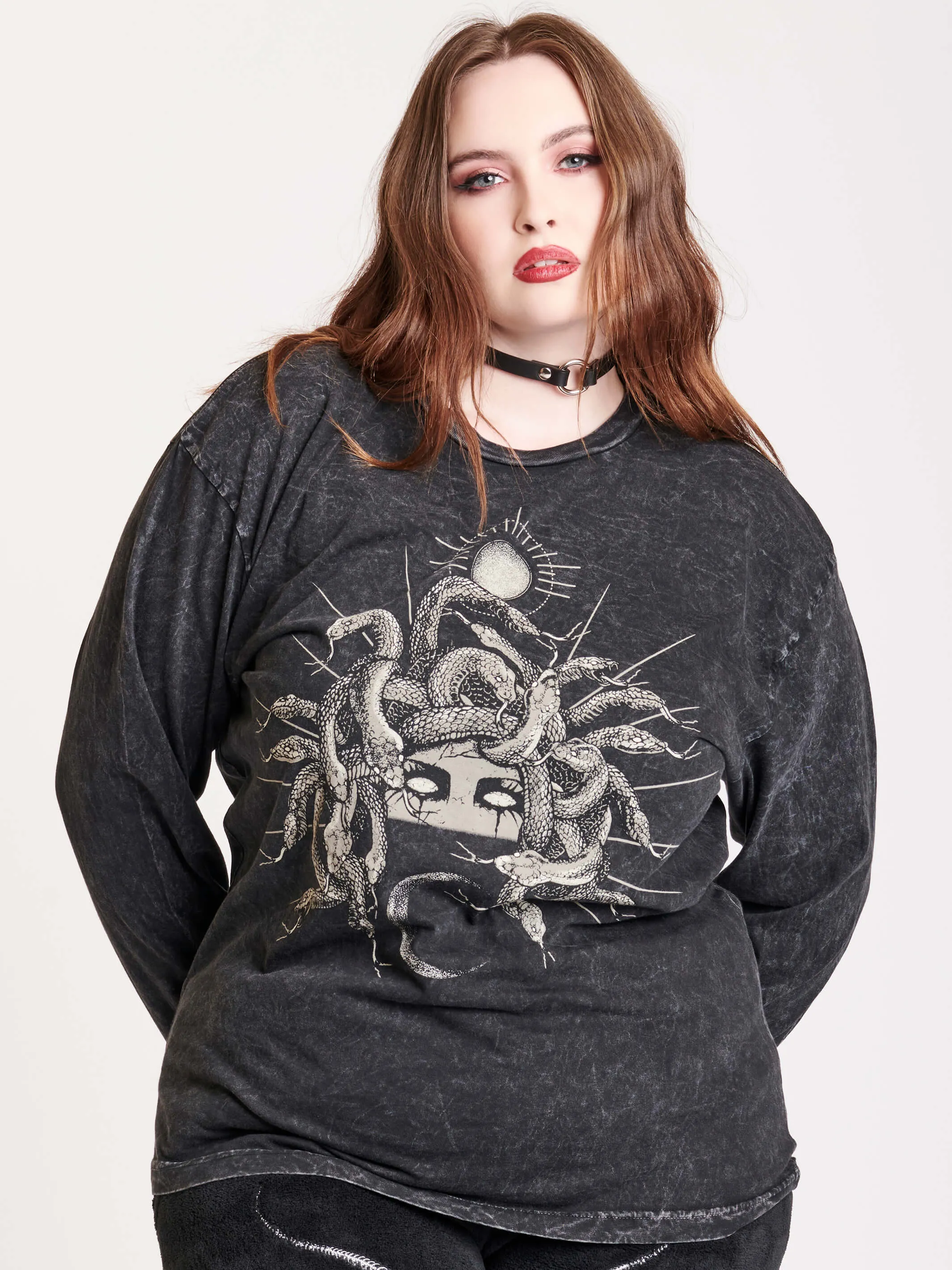 Mineral Wash Medusa T-Shirt