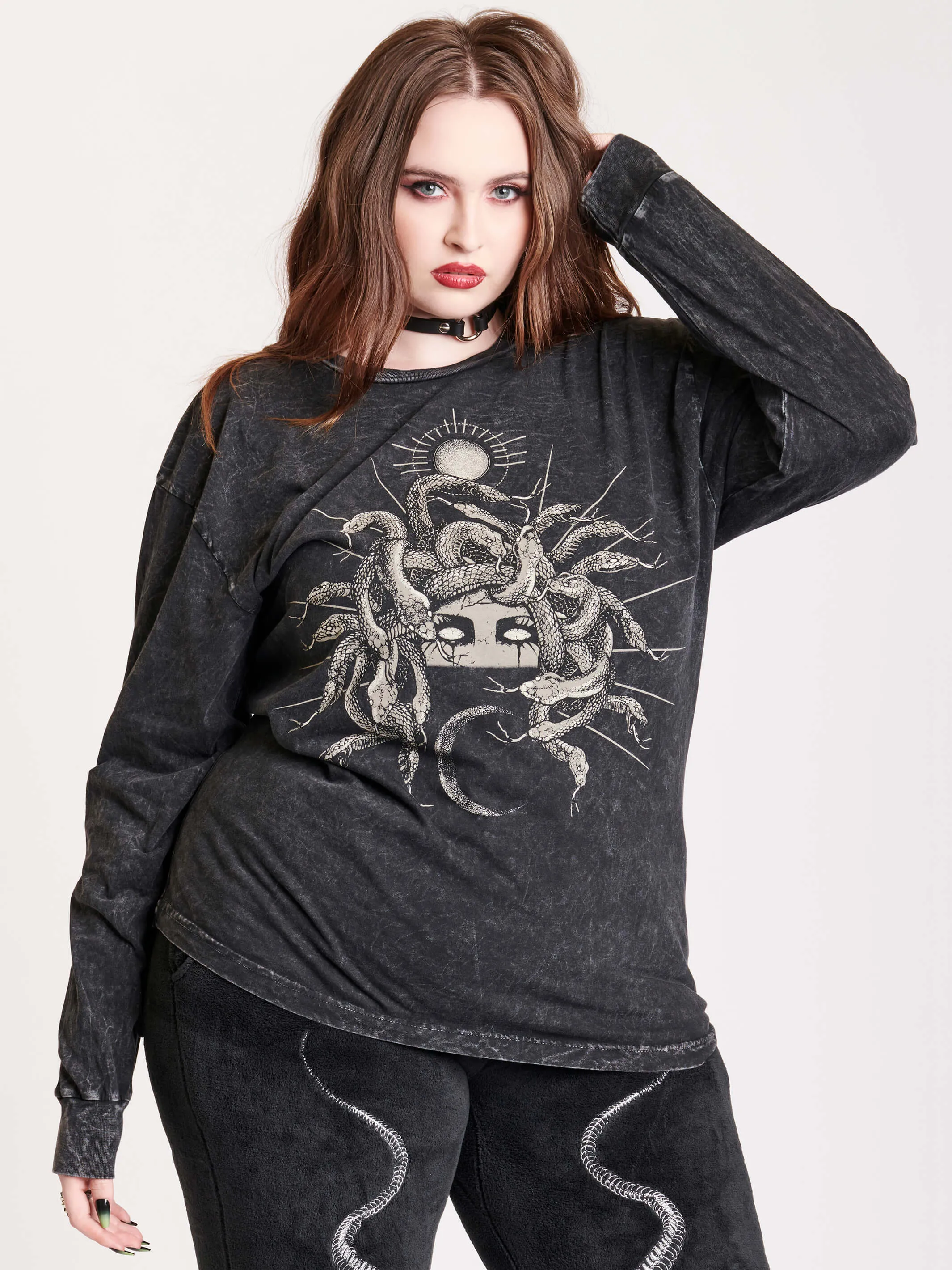 Mineral Wash Medusa T-Shirt