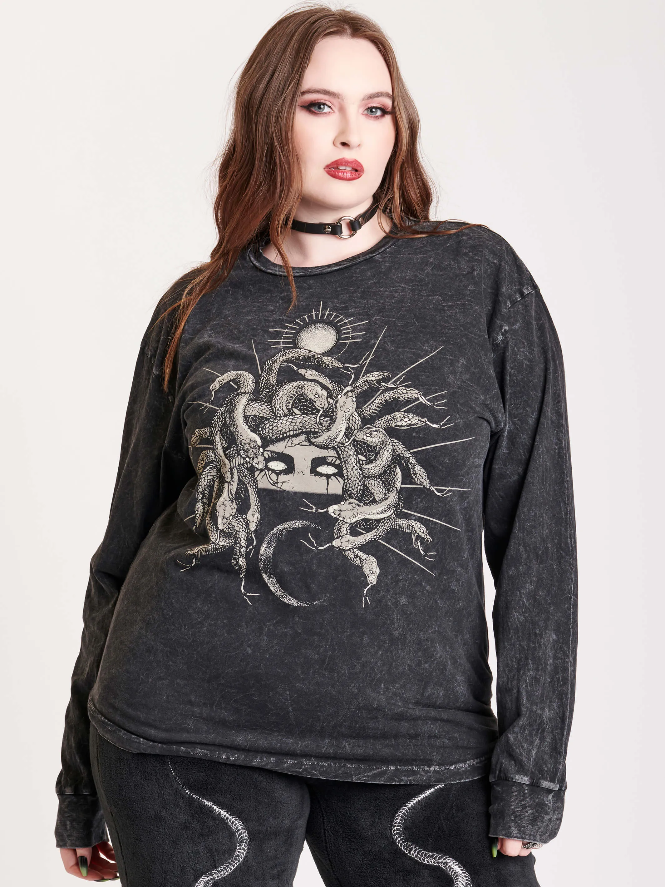 Mineral Wash Medusa T-Shirt