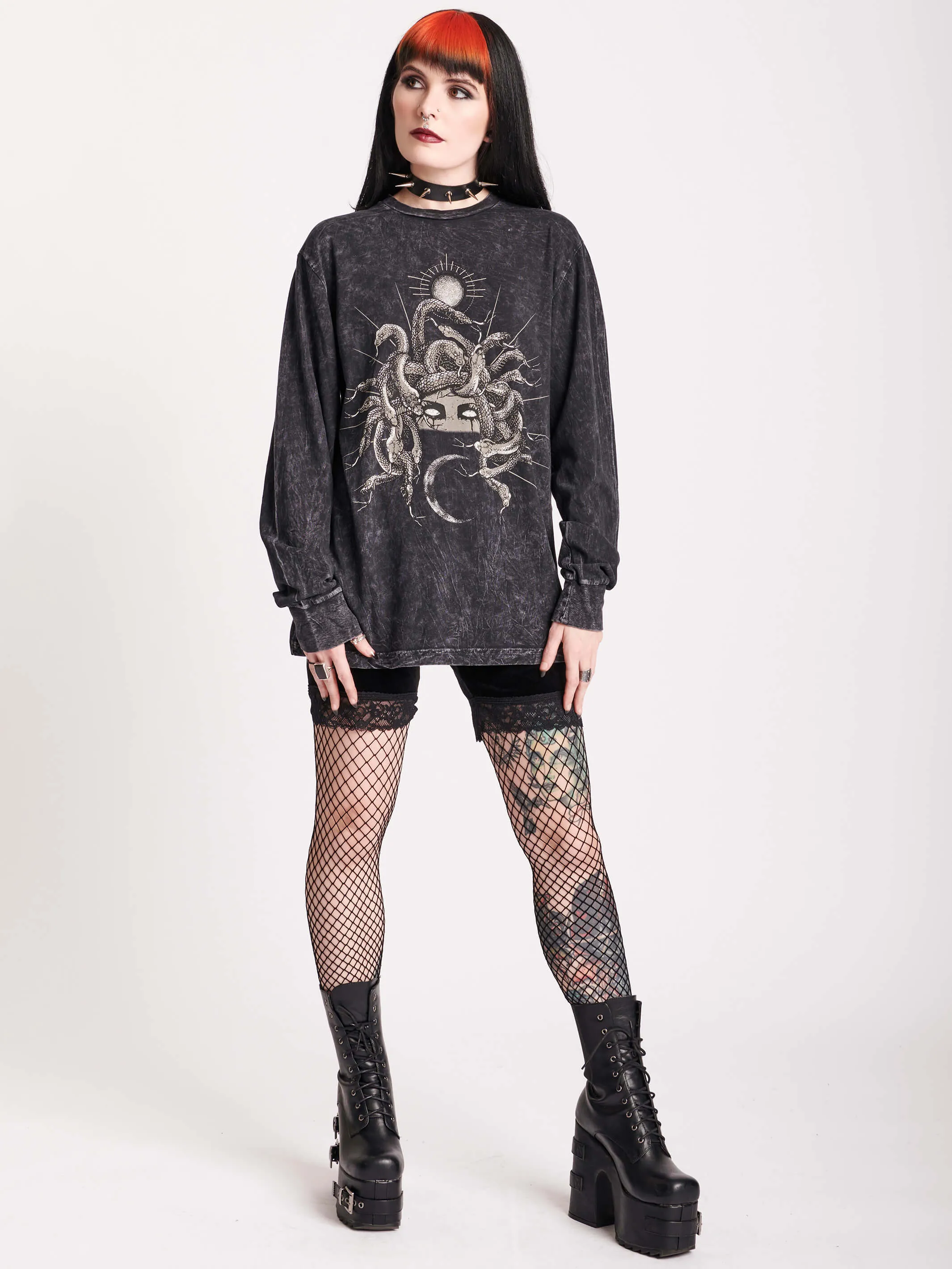 Mineral Wash Medusa T-Shirt