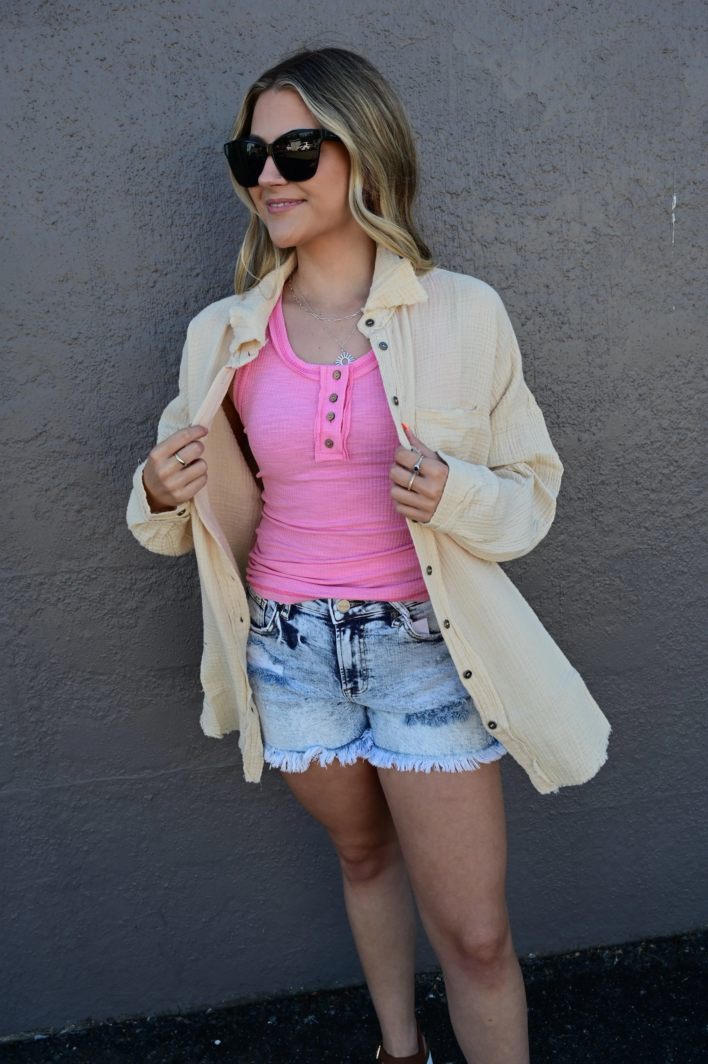 Miranda Has My Heart Gauze Top S-XL