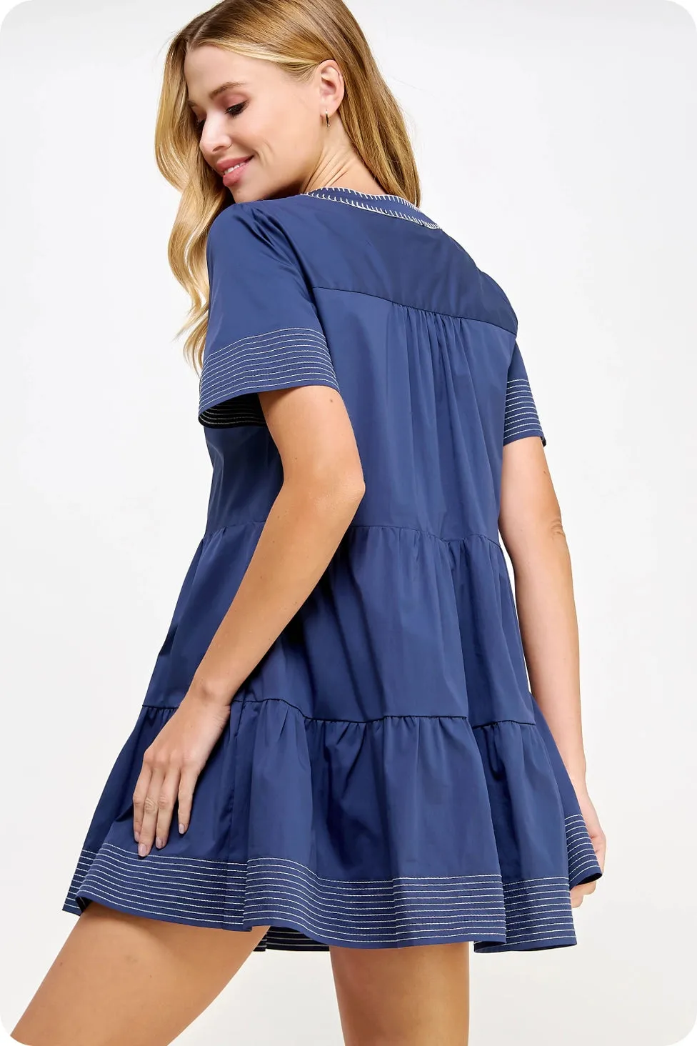 Molly Tiered Mini Dress