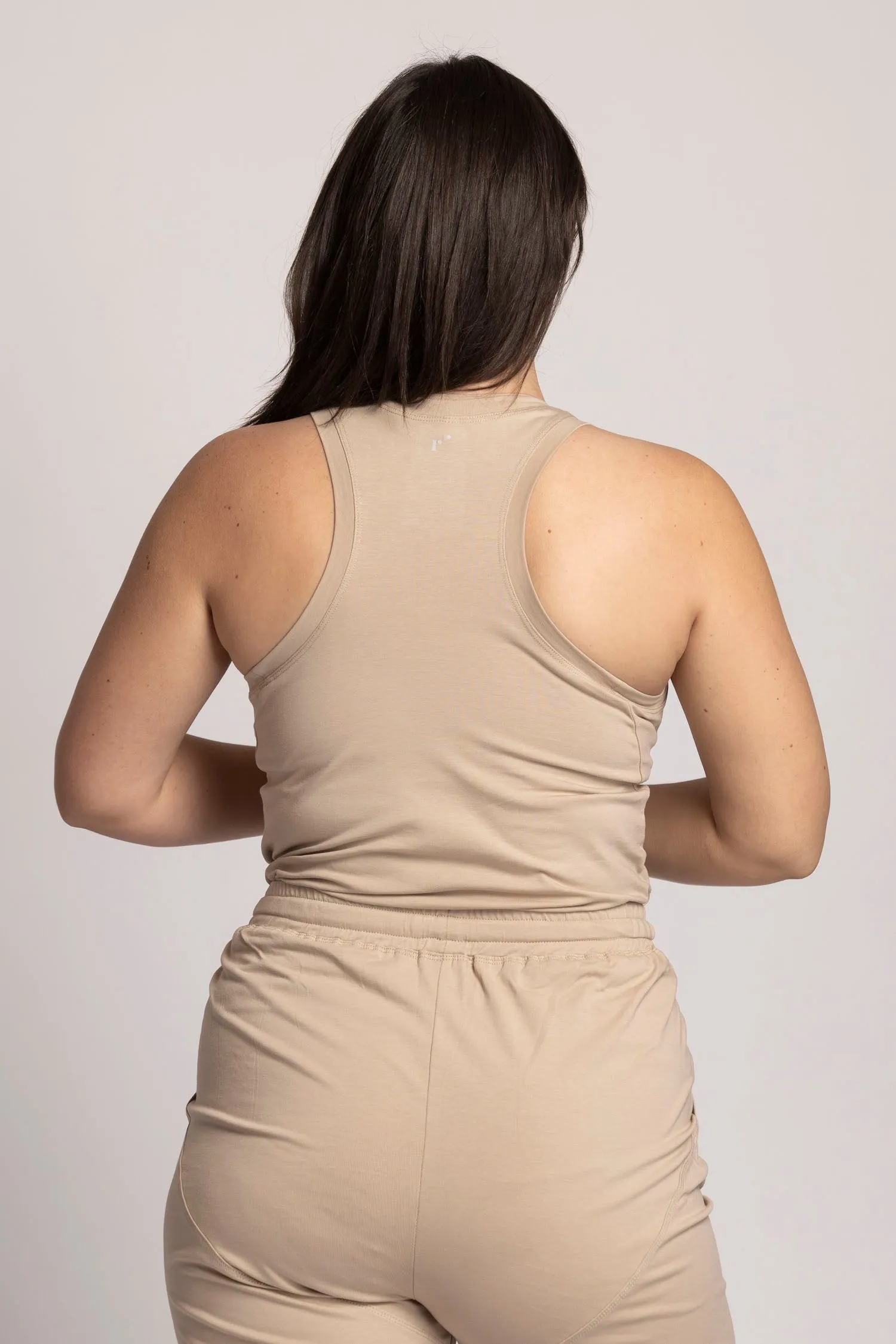 Organic Cotton Racer Tank Top