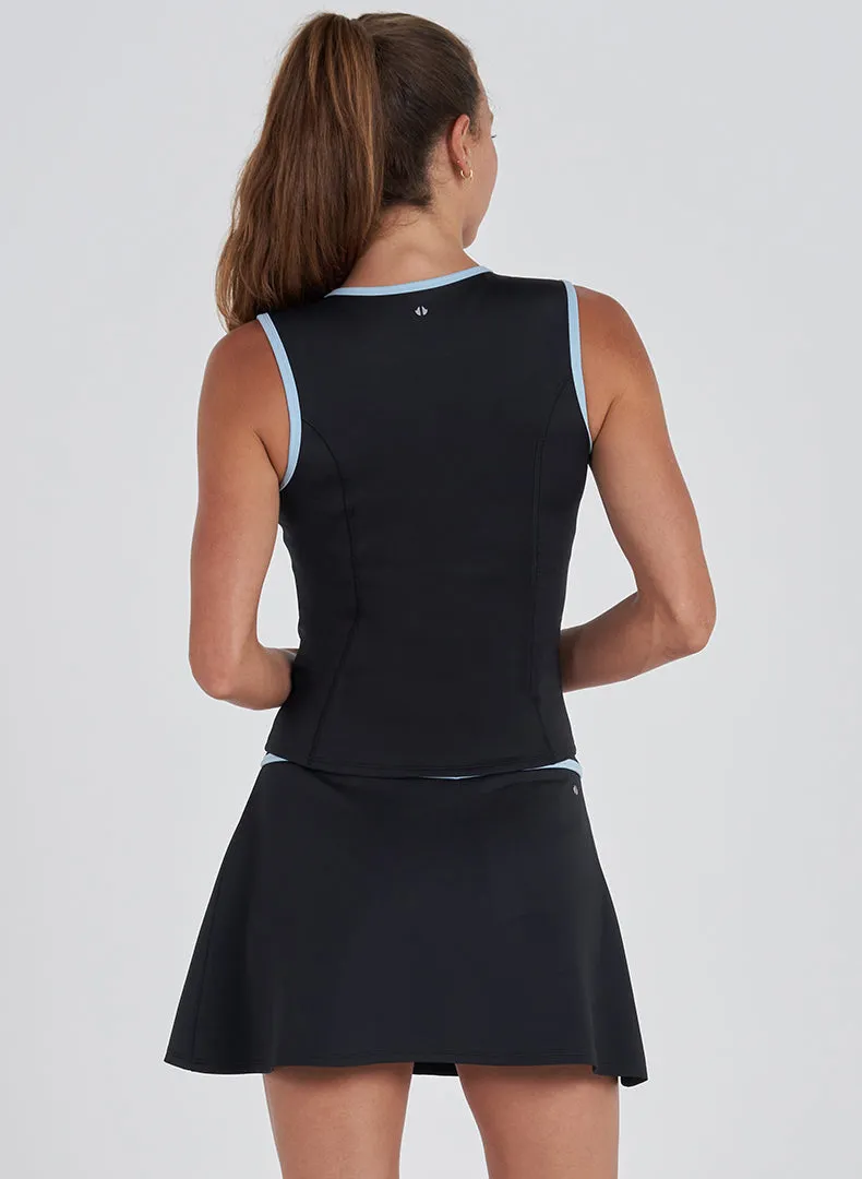 Piped Zip Tank - FINAL SALE