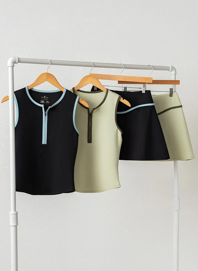 Piped Zip Tank - FINAL SALE