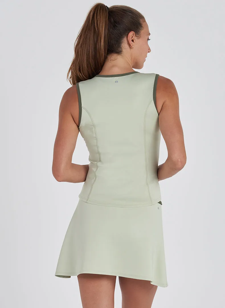 Piped Zip Tank - FINAL SALE