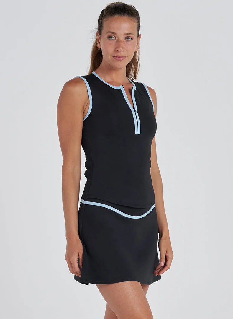 Piped Zip Tank - FINAL SALE