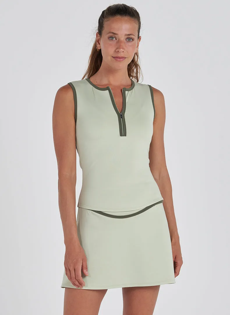 Piped Zip Tank - FINAL SALE