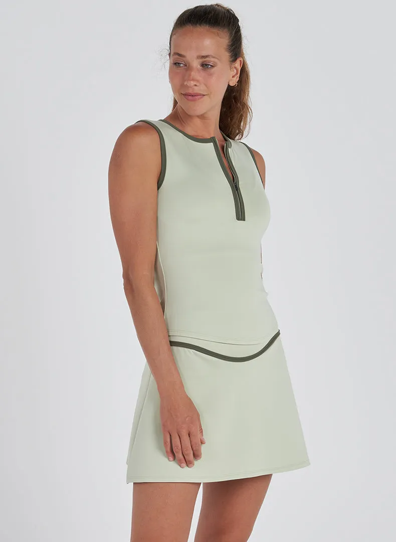 Piped Zip Tank - FINAL SALE