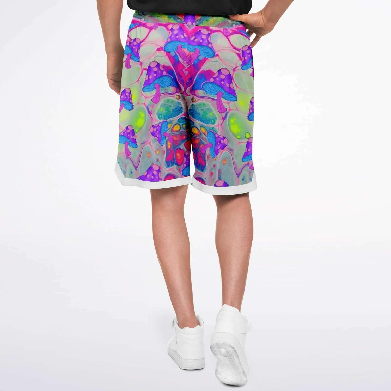 Plasma Shrooms Basketball Shorts