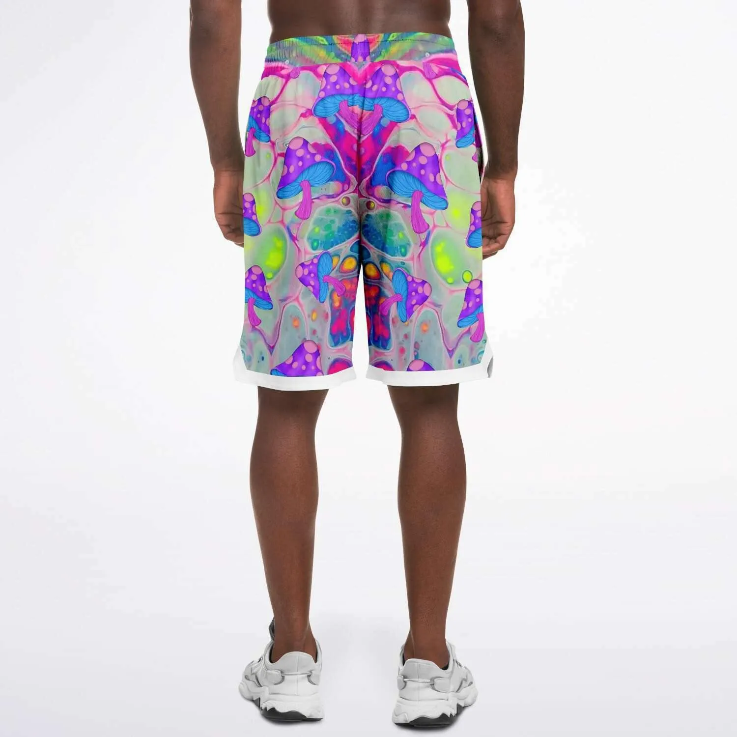 Plasma Shrooms Basketball Shorts