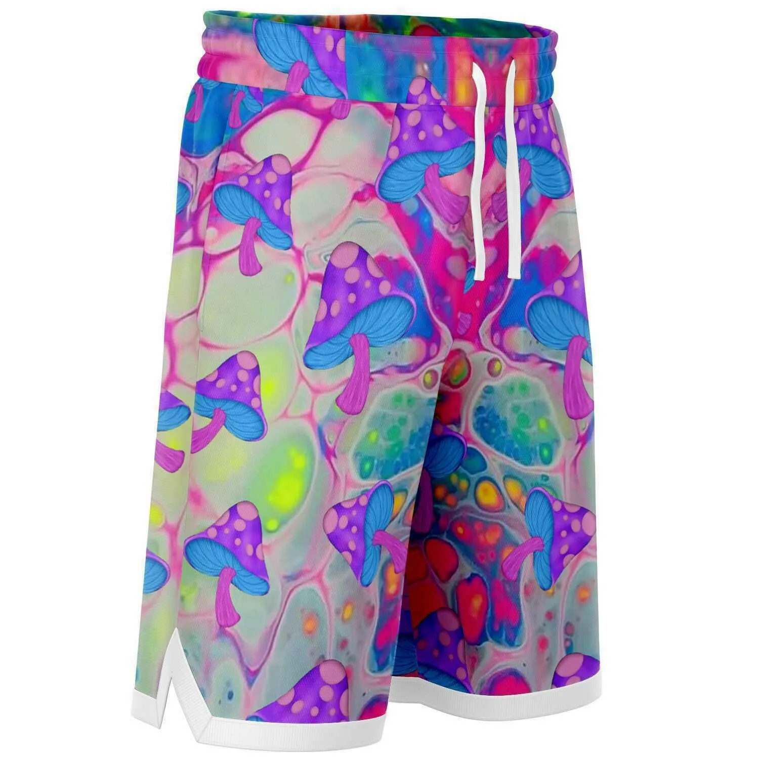 Plasma Shrooms Basketball Shorts