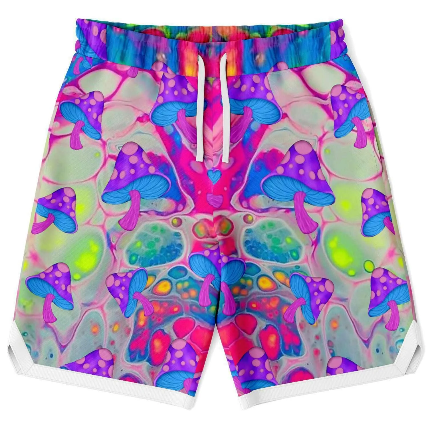 Plasma Shrooms Basketball Shorts