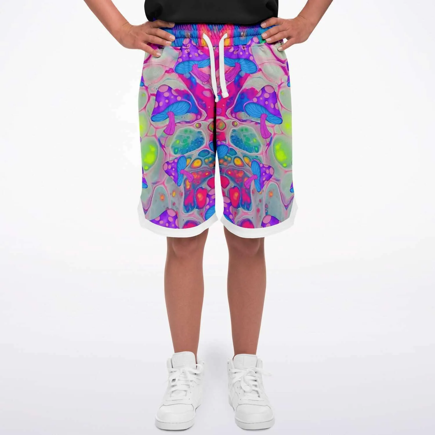 Plasma Shrooms Basketball Shorts