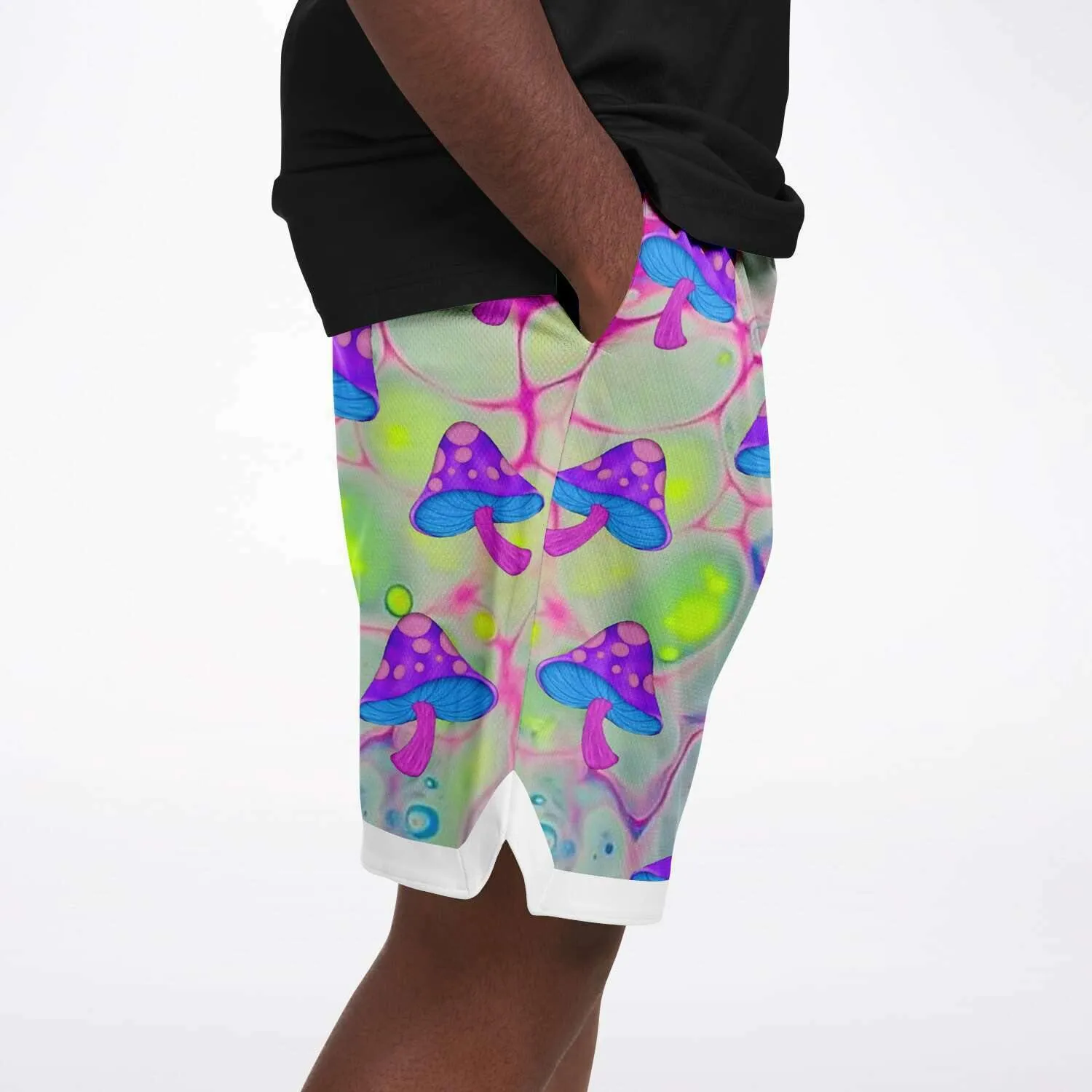 Plasma Shrooms Basketball Shorts