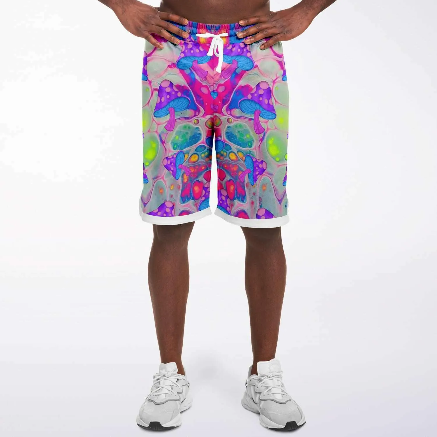 Plasma Shrooms Basketball Shorts