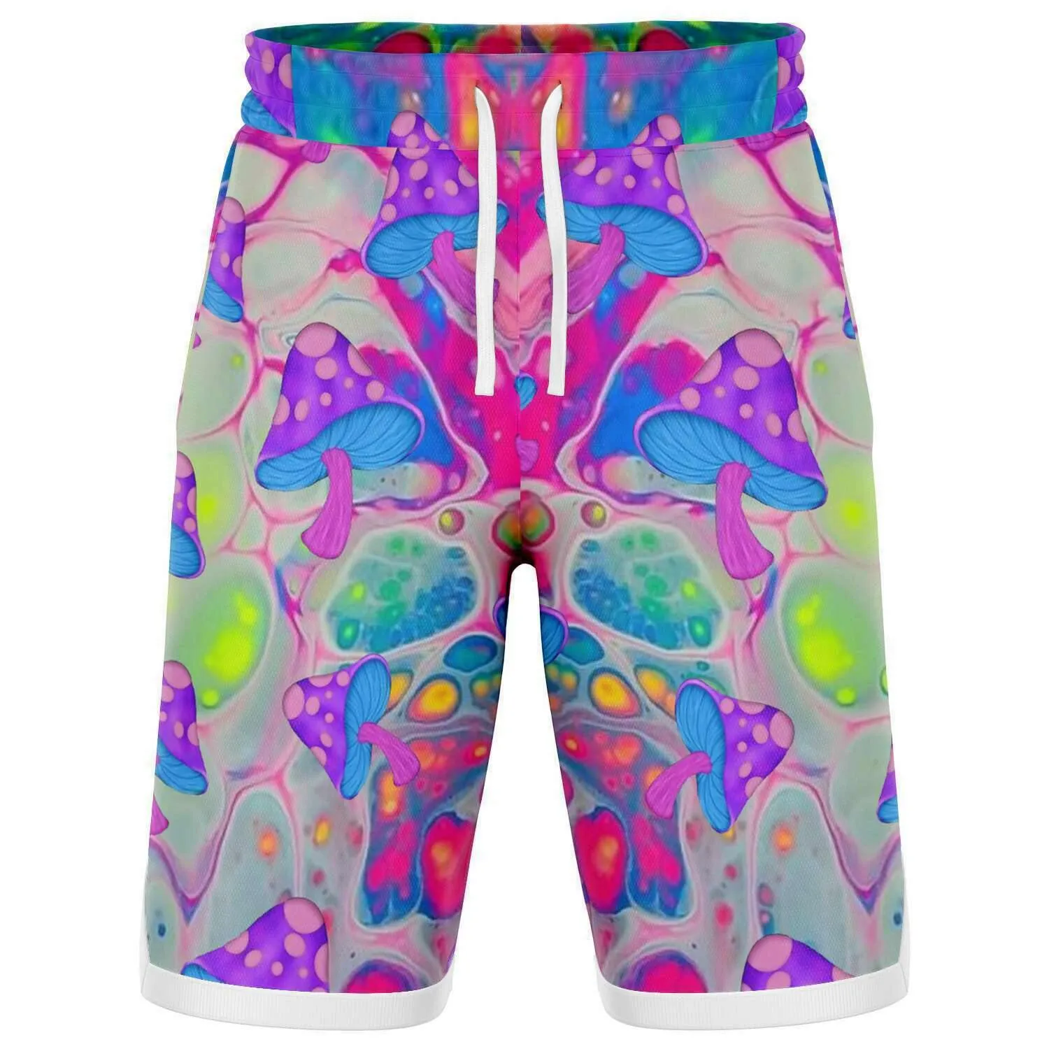 Plasma Shrooms Basketball Shorts