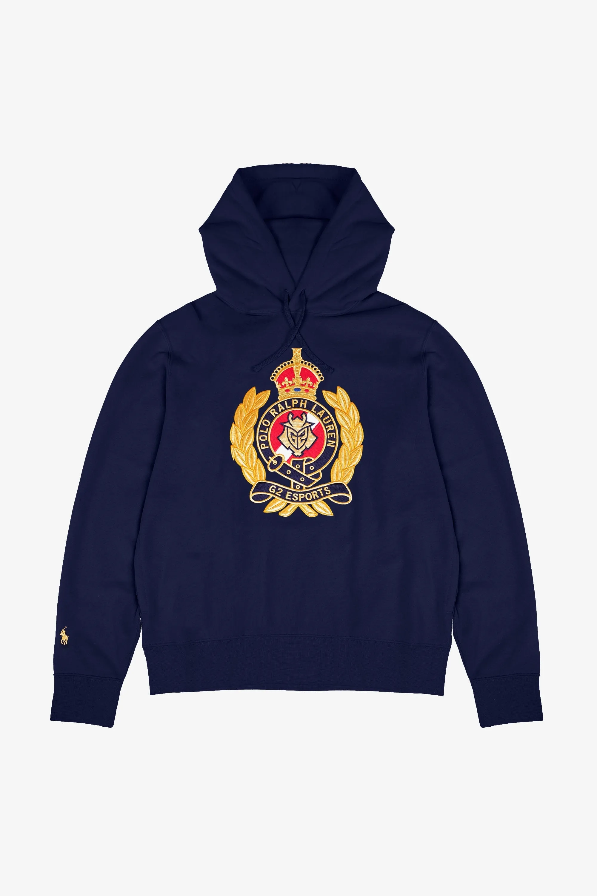 Polo x G2 Esports Unisex Navy Hoodie - Stylish & Comfortable Gaming Apparel